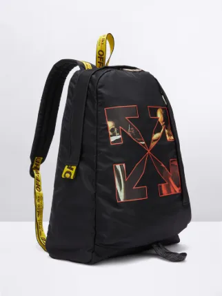 off white school bag