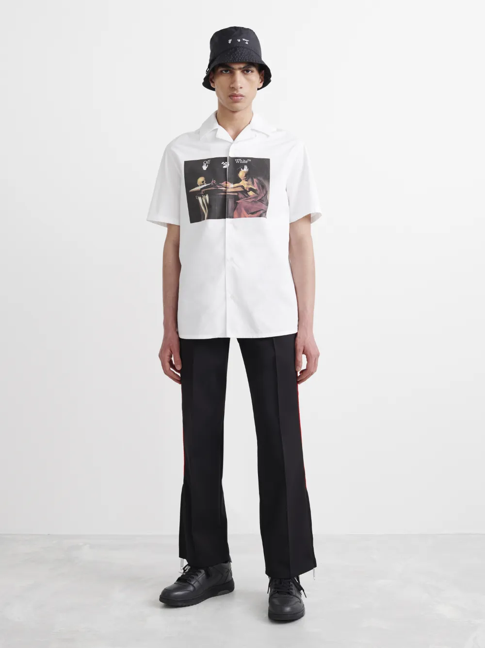 CARAVAGGIO HOLIDAY SHIRT in white | Off-White™ Official BH