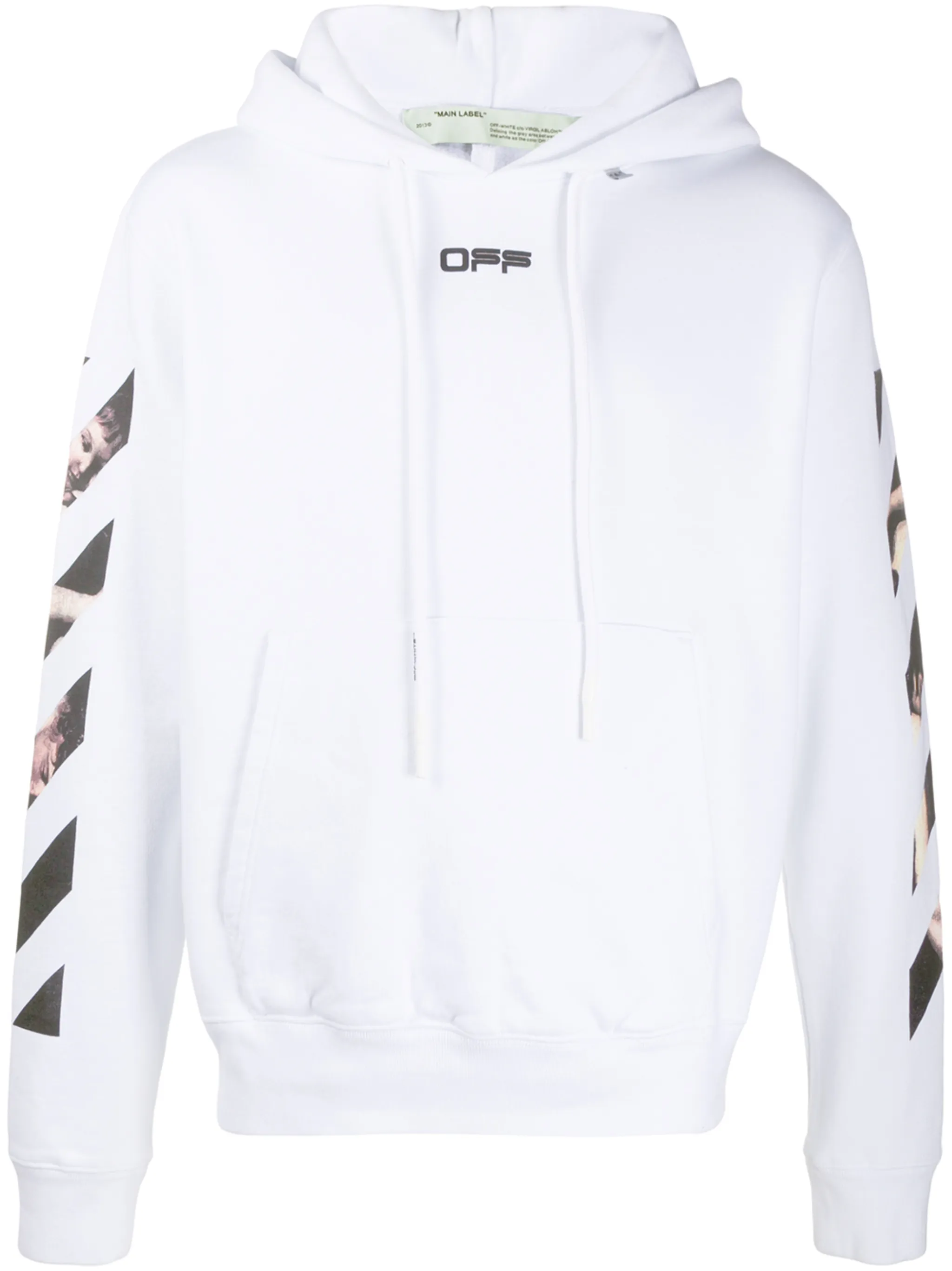 Off white caravaggio hoodie white online