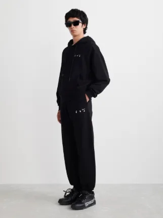 CARAVAGGIO PAINT OVER HOODIE in black | Off-White™ Official US CARAVAGGIO PAINT OVER HOODIE in black | Off-White™ Official US