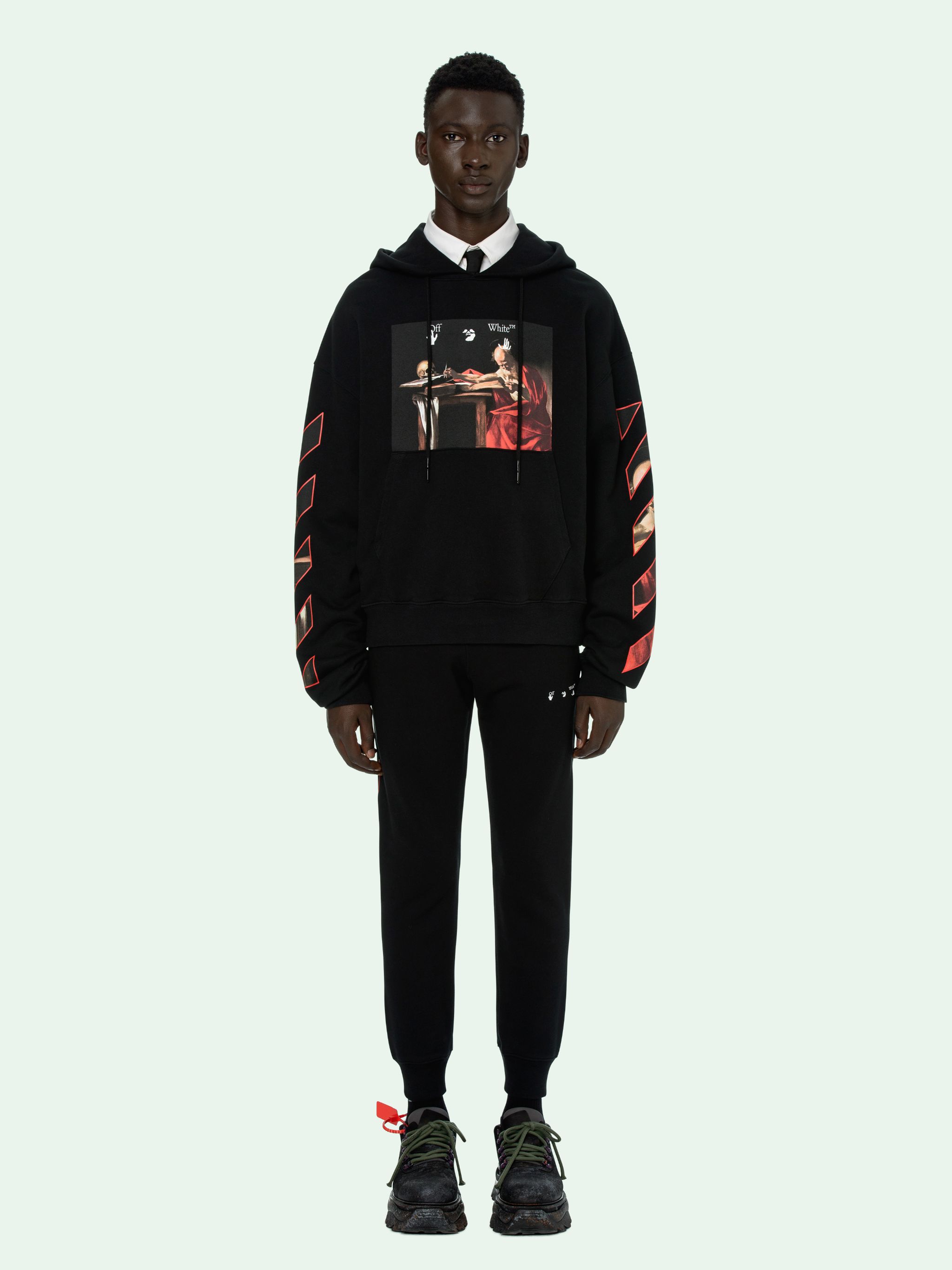 off white painting hoodie