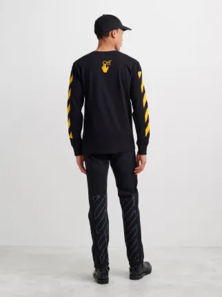 Caravaggio Painting L/S T-Shirt in black | Off-White