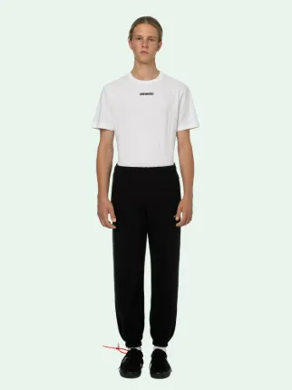 CARAVAGGIO PAINTING SWEATPANTS in black | Off-White