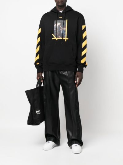 Off white cheap caravaggio annunciation hoodie