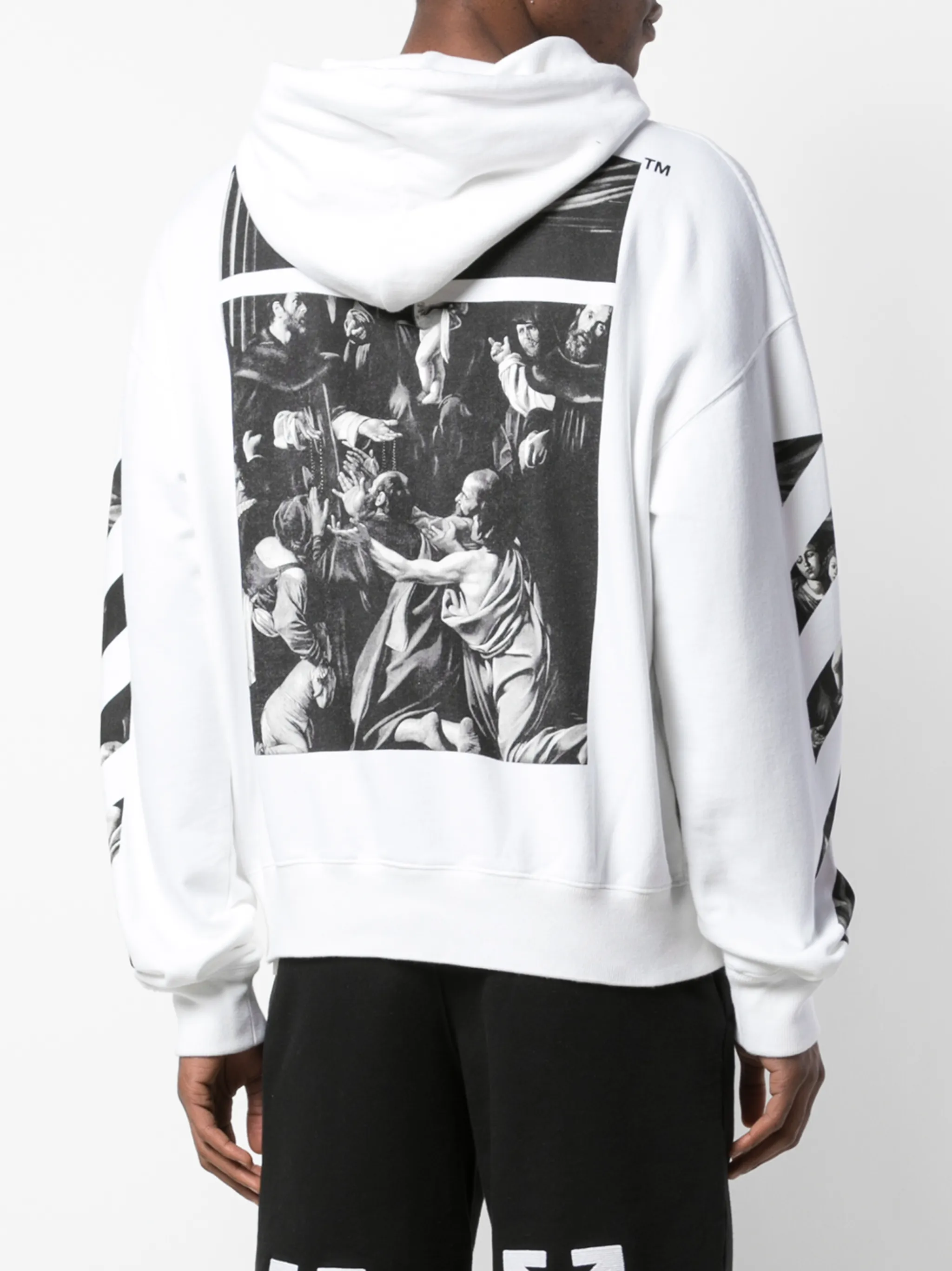 Off-White Caravaggio Square hoodie | Eraldo.com HR Off-White Caravaggio Square hoodie | Eraldo.com HR