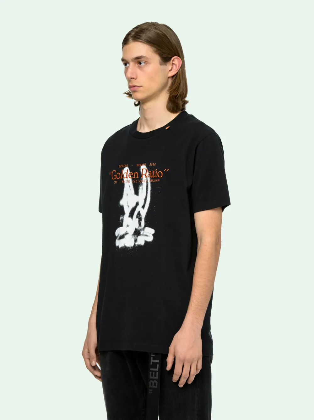 off white cartoon t shirt