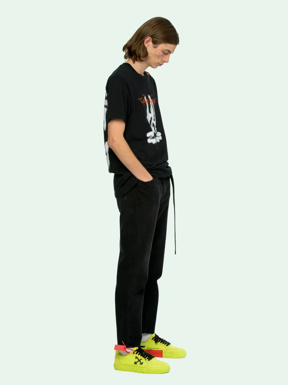 off white cartoon t shirt