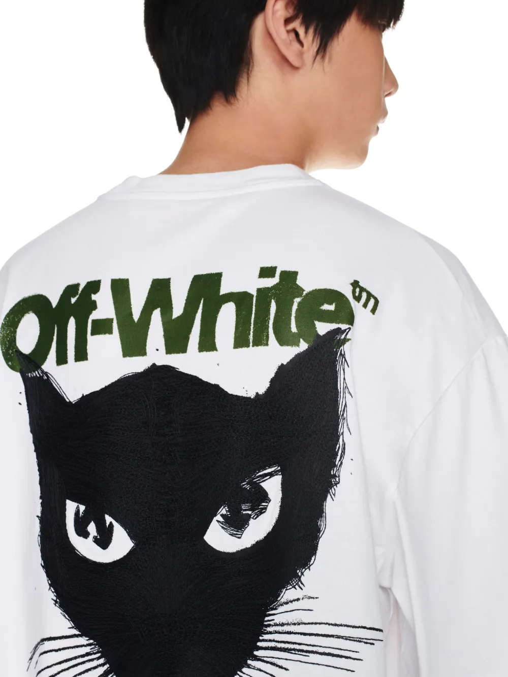 T shirt outlet with black cat