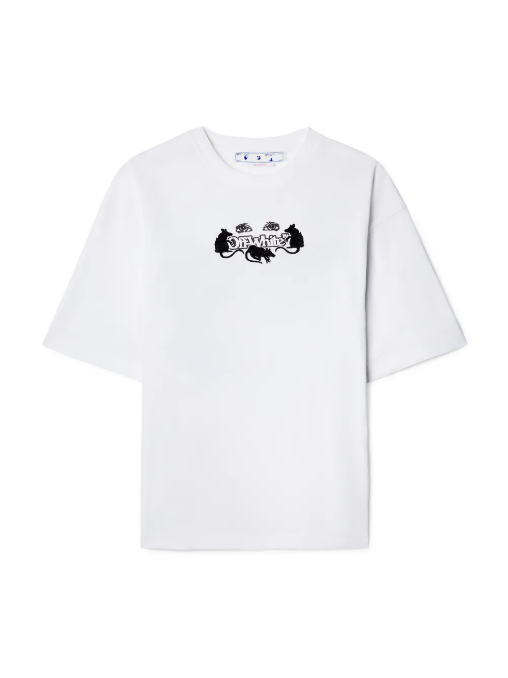 Cat Over Skate S/S Tee in white | Off-White™ Official CA