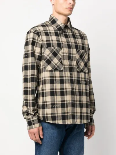 Off white shop flannel sale