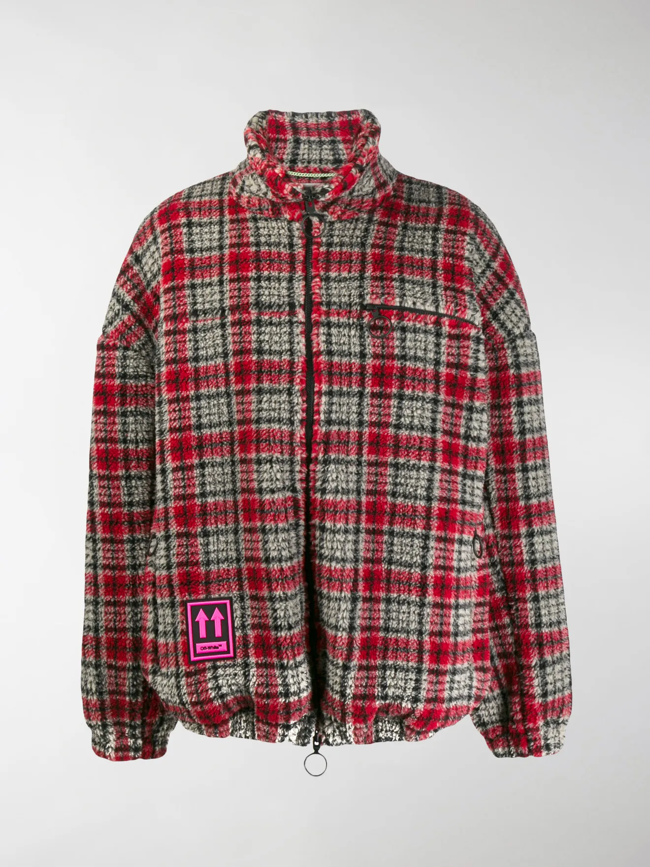 off white fleece jacket