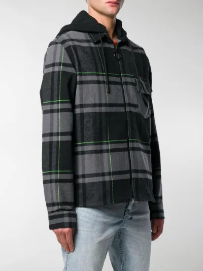 off white grey jacket