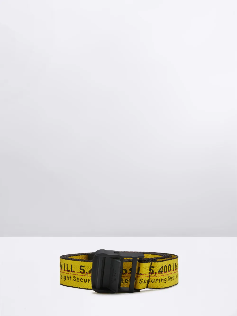 OFF-WHITE Mini Industrial Belt (SS19) Yellow/Black