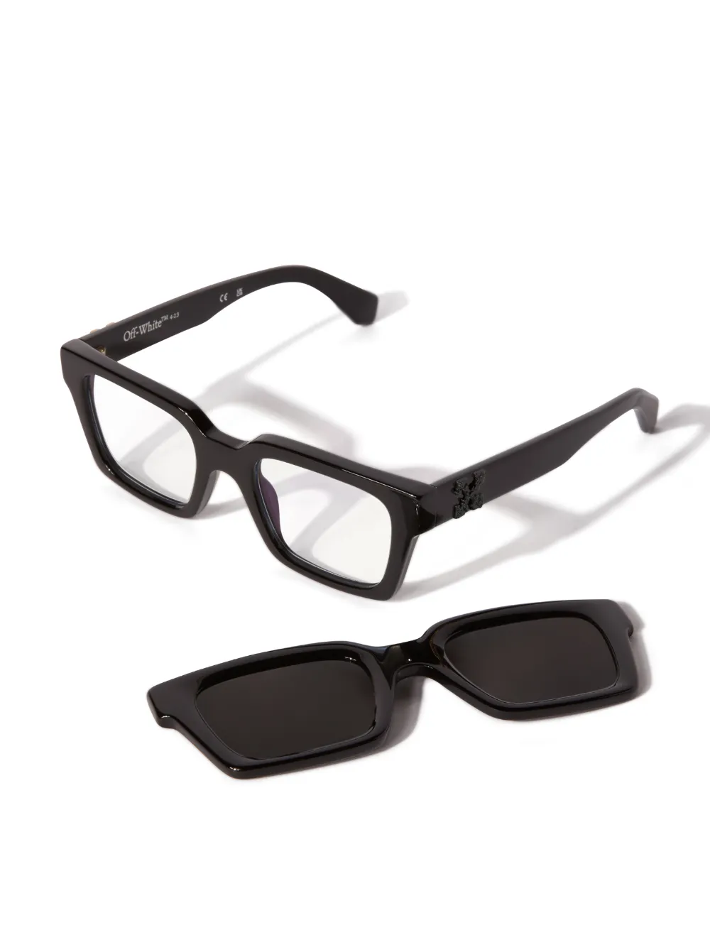 Clip On Sunglasses in black