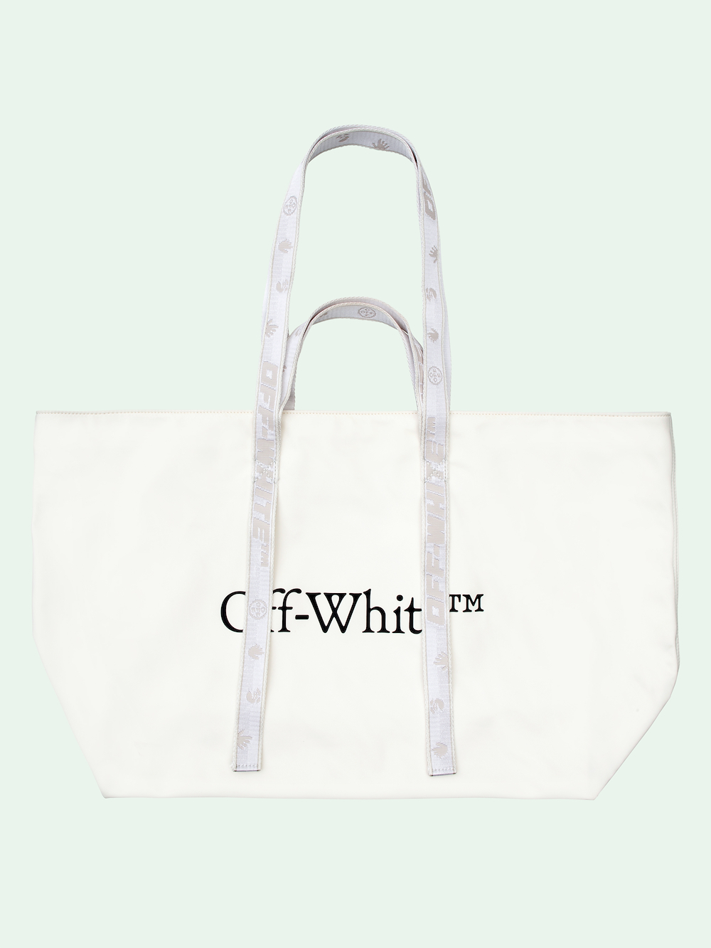 men off white bag