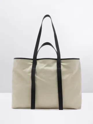 COMMERCIAL TOTE BAG in neutrals Off White Official GB