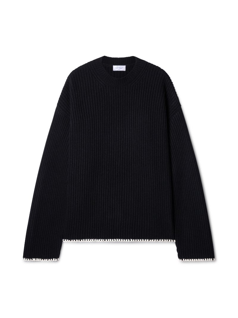 Off white black sweater best sale