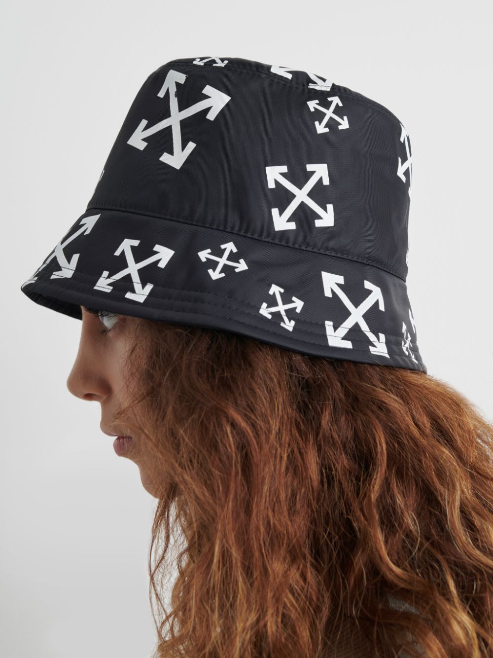 CRAZY ARROW BUCKET HAT in black | Off-White™ Official ES