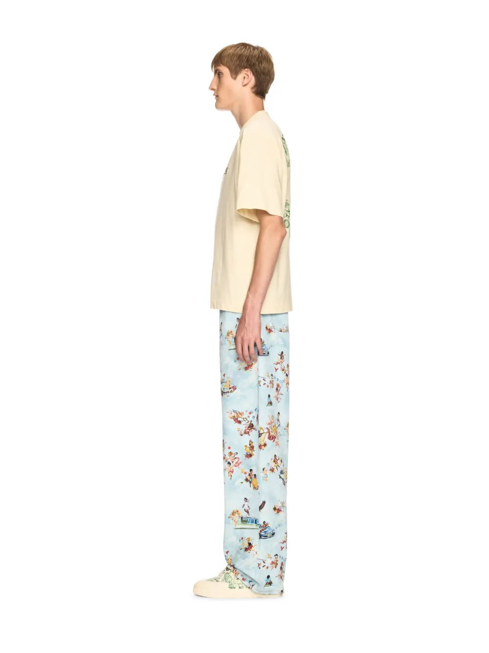 CREME GELD-PFEIL T-SHIRT
