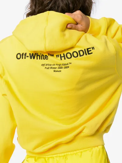 cropped logo hoodie展示图