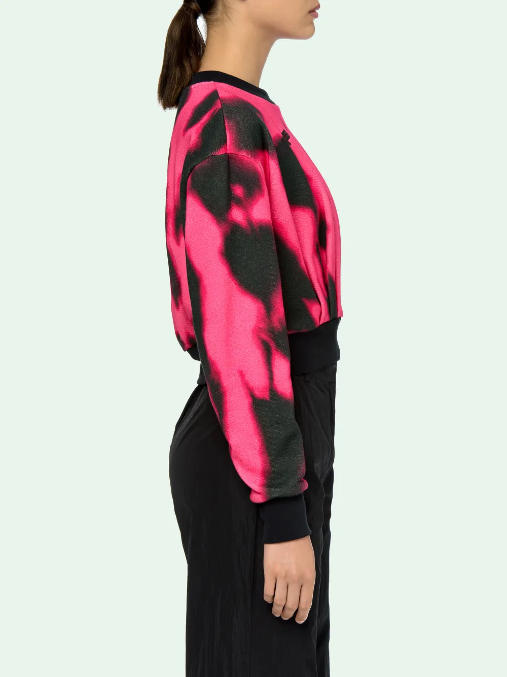 Off white hotsell tie dye sweatshirt