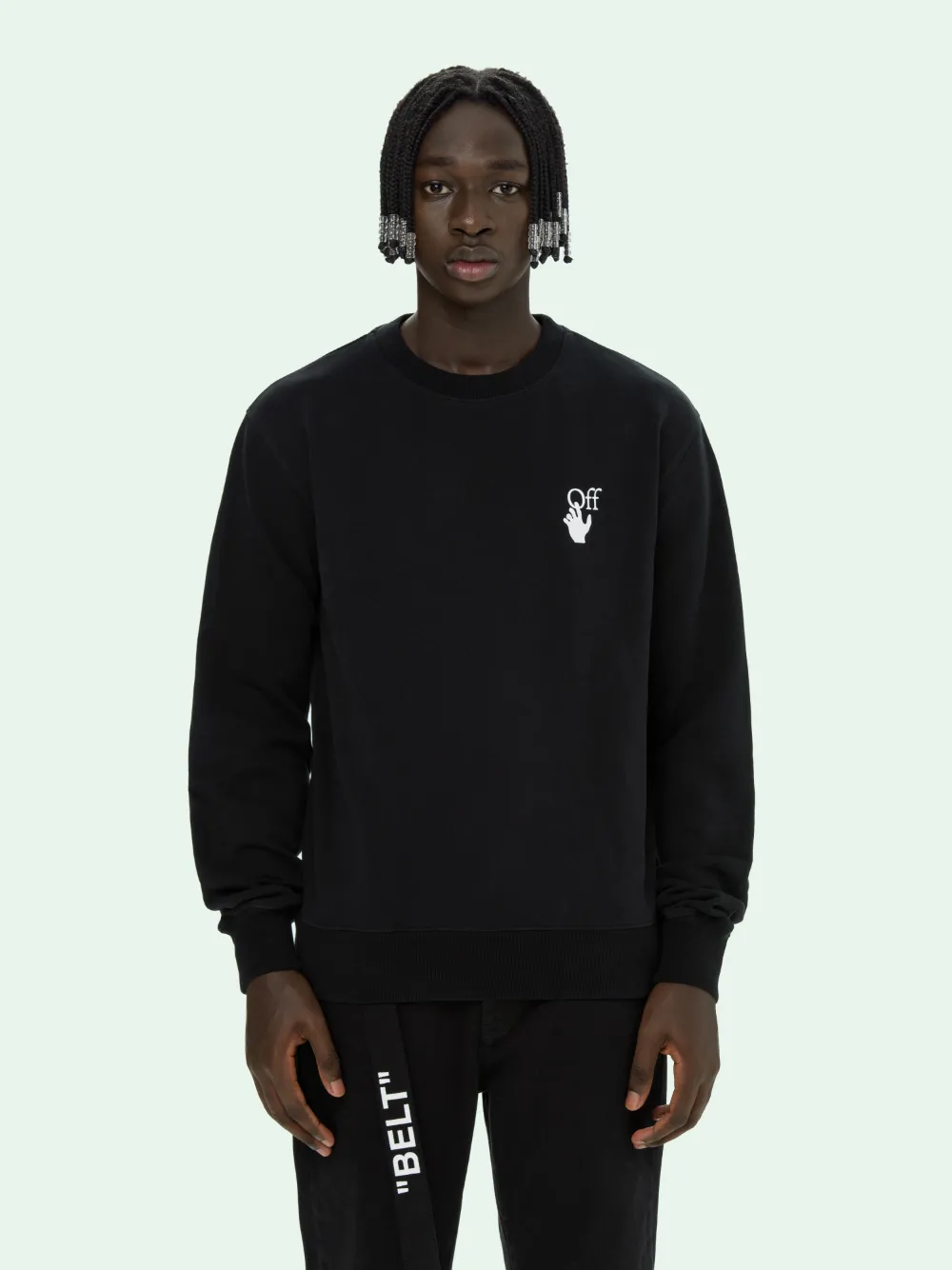 off white cut here shirt