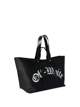 Day Off Mesh Baseball Logo Tote Bag in black Off White Official US