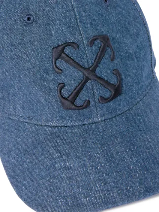 DENIM ARROW BASEBALL CAP in blue | Off-White™ Official US DENIM ARROW BASEBALL CAP in blue | Off-White™ Official US