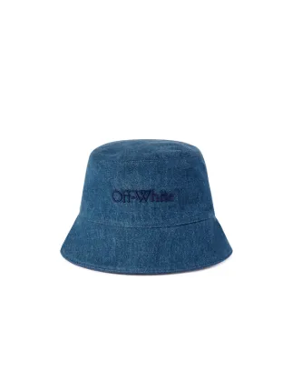 DENIM BOOKISH BUCKET HAT in blue | Off-White™ Official US DENIM BOOKISH BUCKET HAT in blue | Off-White™ Official US