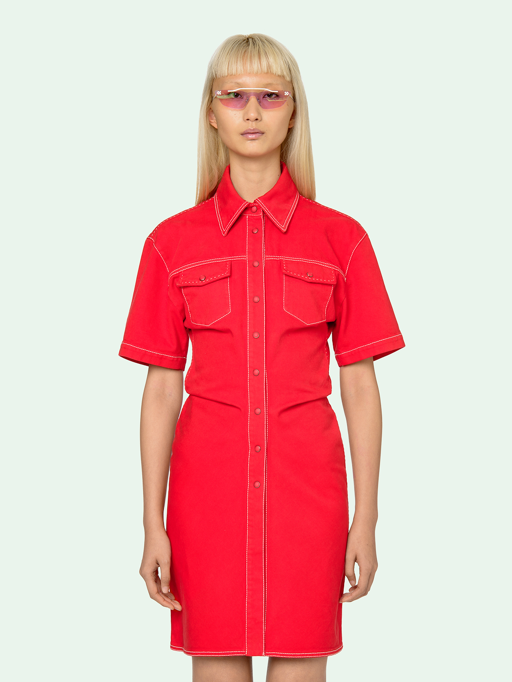 DENIM DRESS secondary image