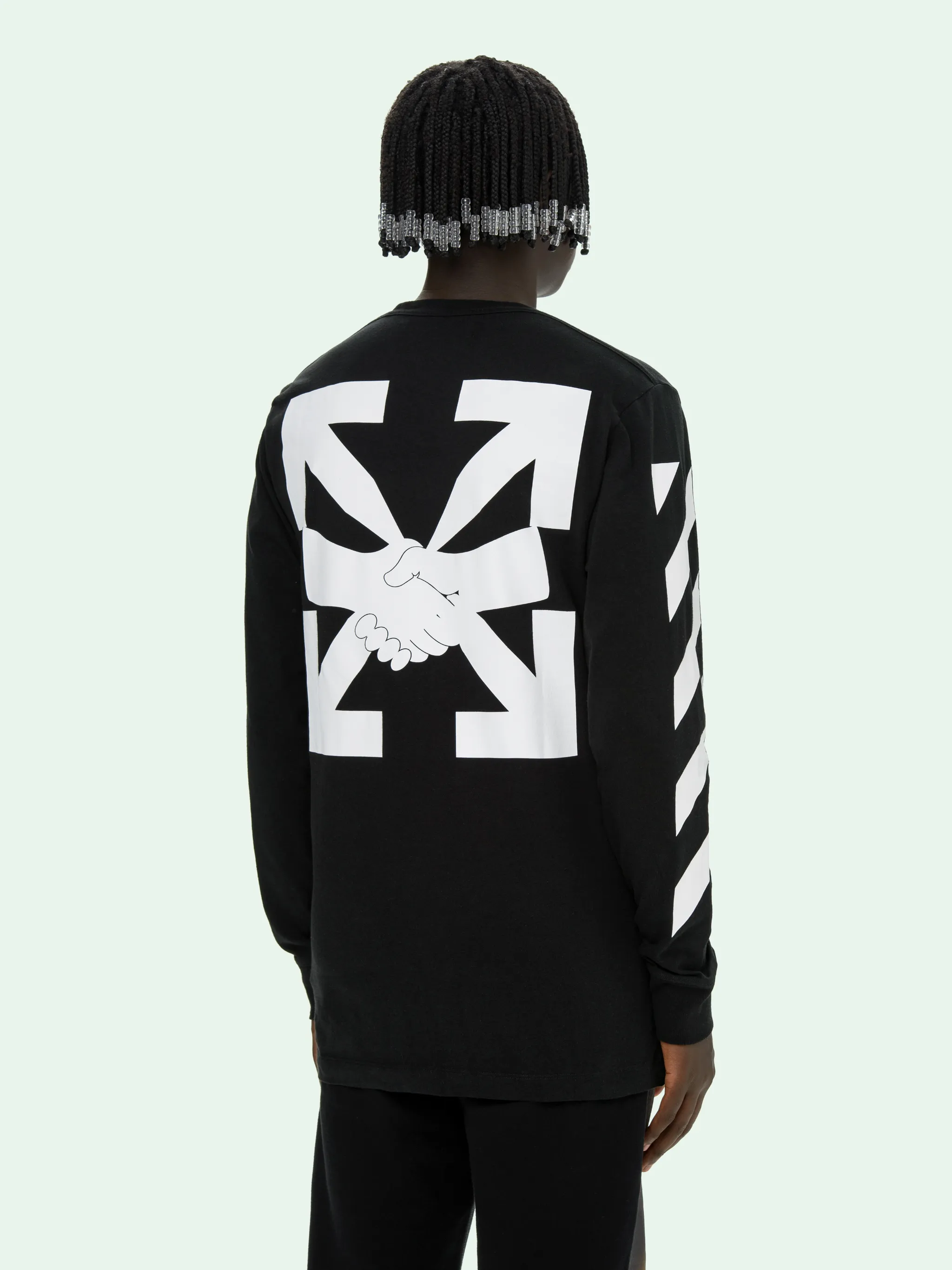 DIAG AGREEMENT L/S T-SHIRT - Off-White 