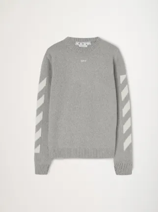 Off white outlet diagonal crewneck