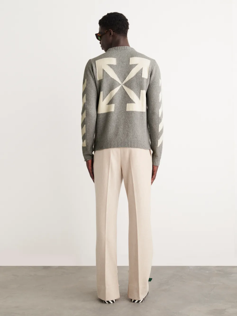 Off white diag arrow cheap sweatshirts crewneck