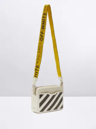 Diag Camera Bag in white Off White Official ES