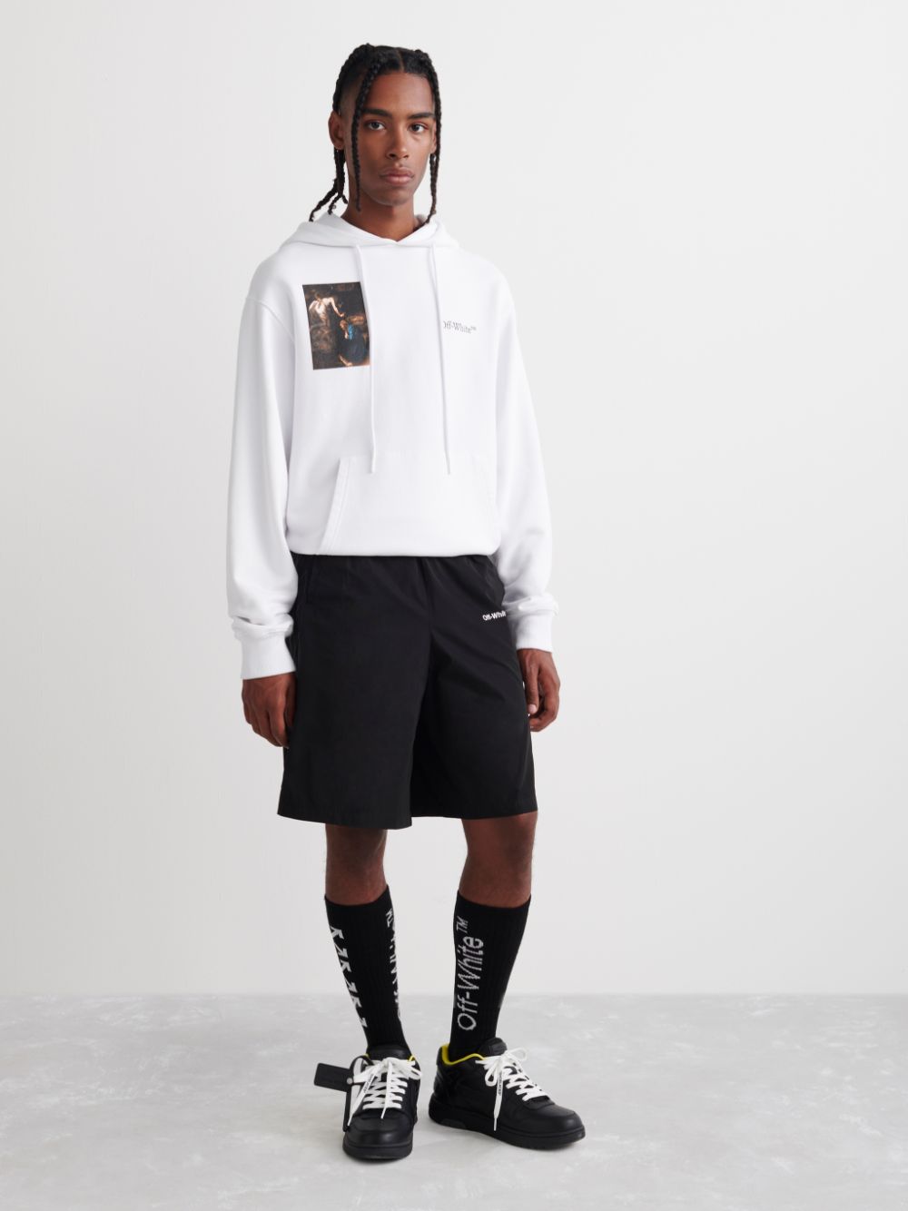 Off white 2025 track shorts