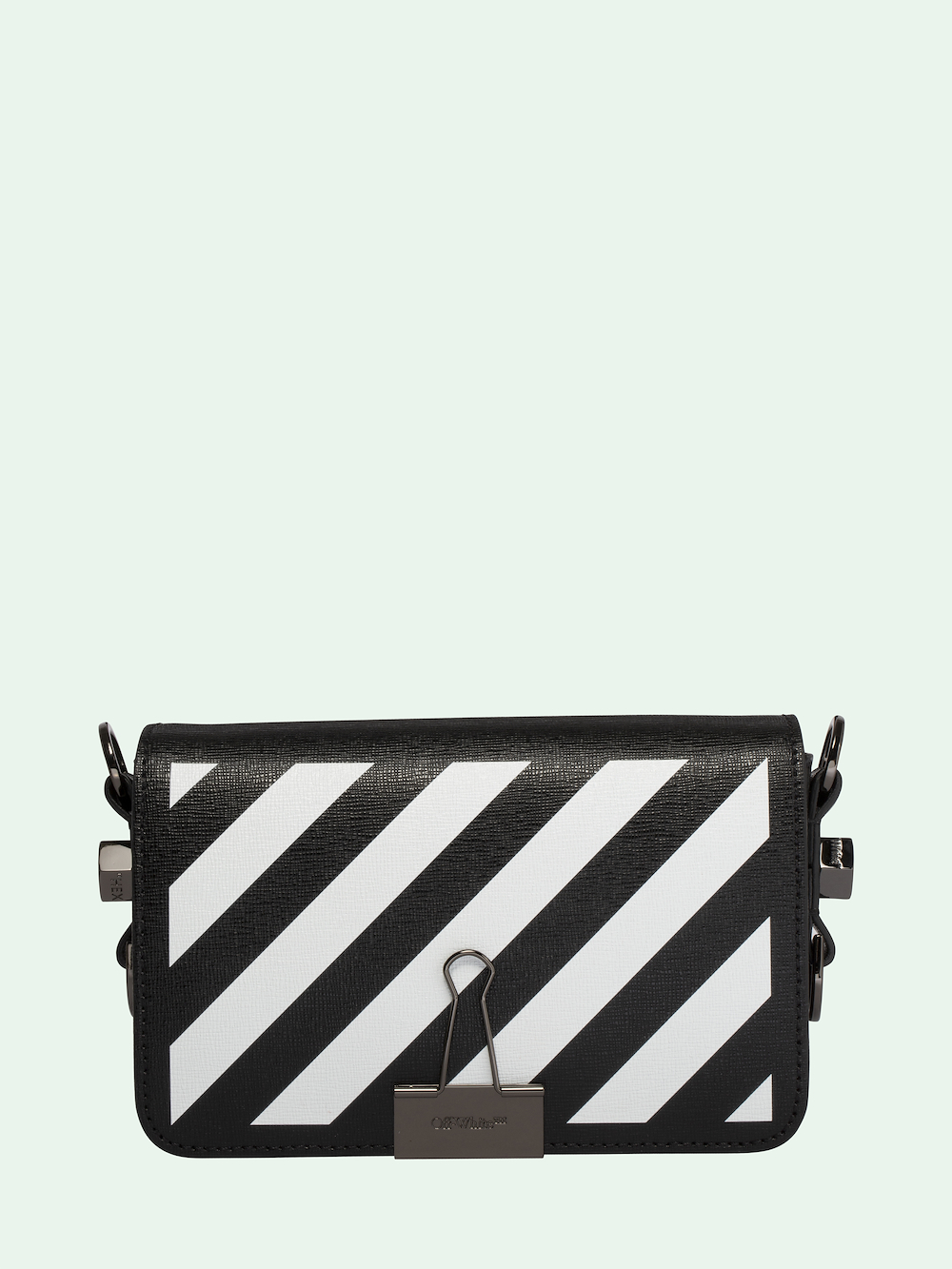Diag-print shoulder bag secondary image