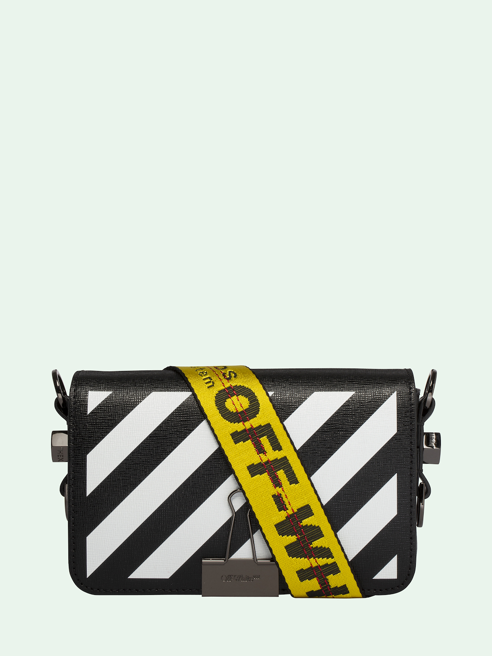 Diag-print shoulder bag primary image