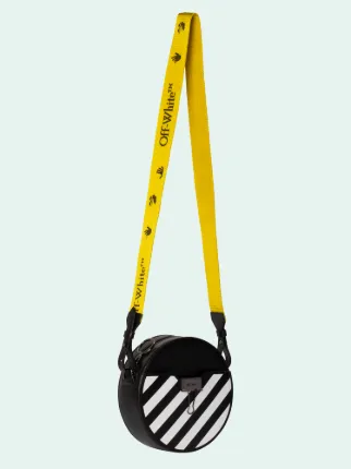 DIAG ROUND BAG in black Off White Official JP