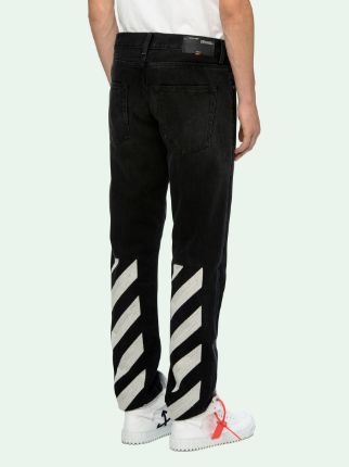 DIAG SLIM JEANS in black | Off-White™ Official US