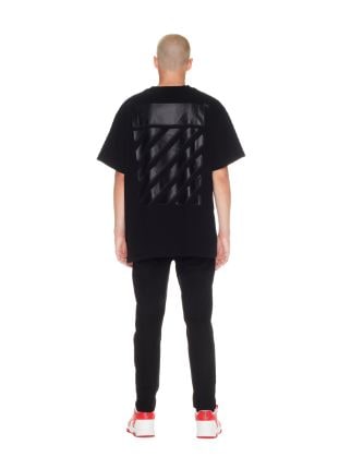 DIAG TAB OVER S/S TEE in black | Off-White™ Official US