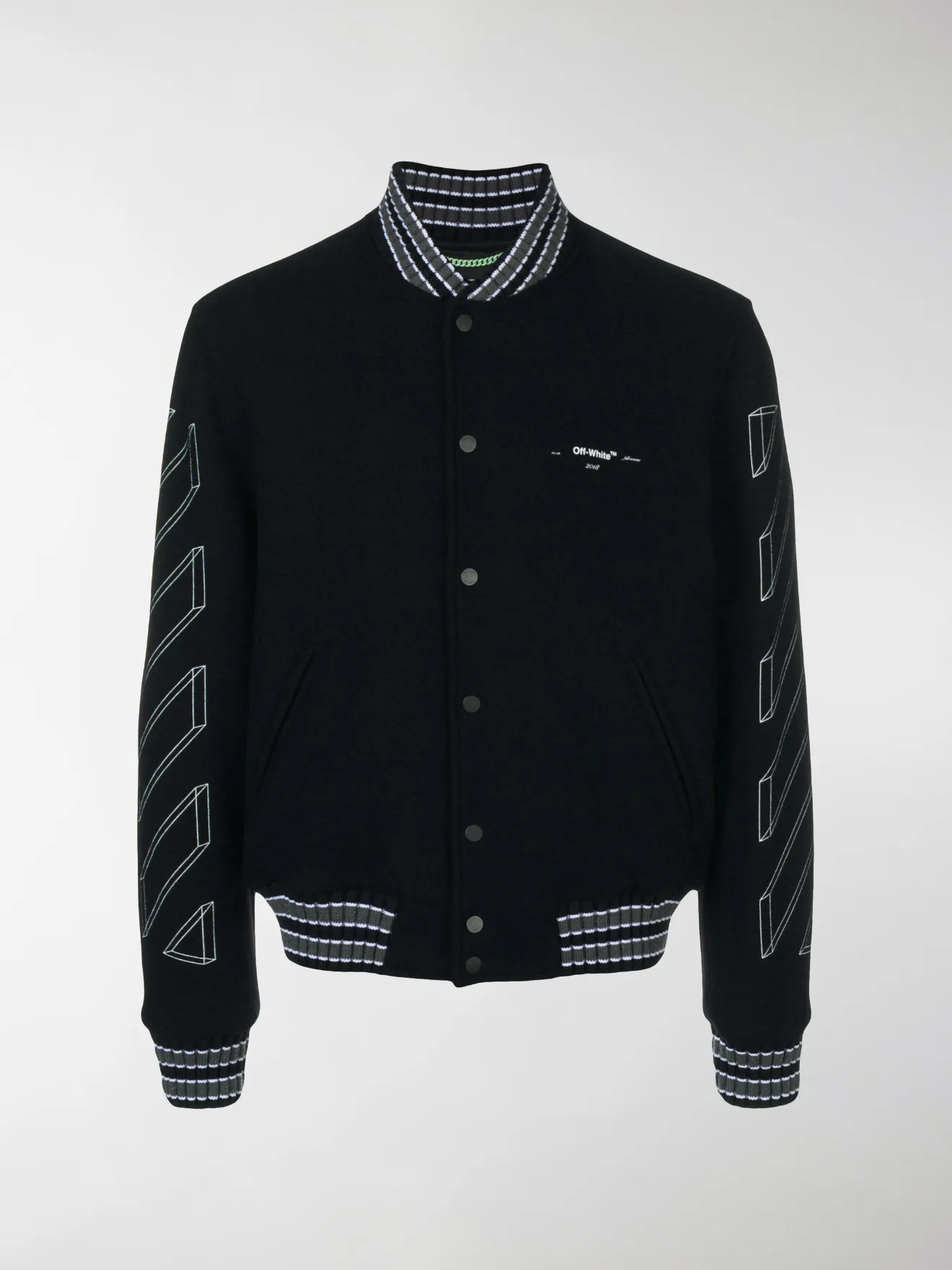 off white jacket bomber