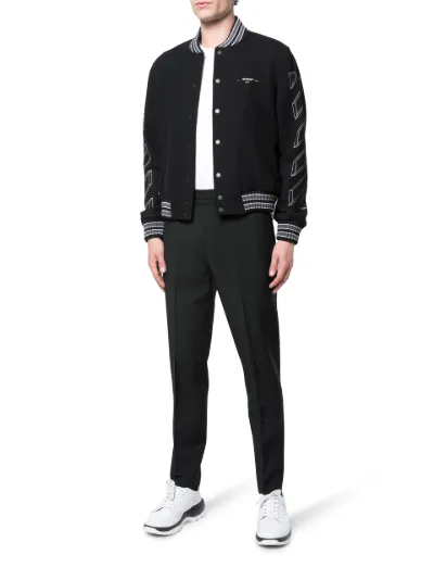 Off-White Diagonal 3D Line bomber jacket | Eraldo.com US