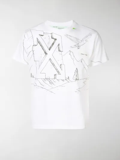 off white diagonal shirt