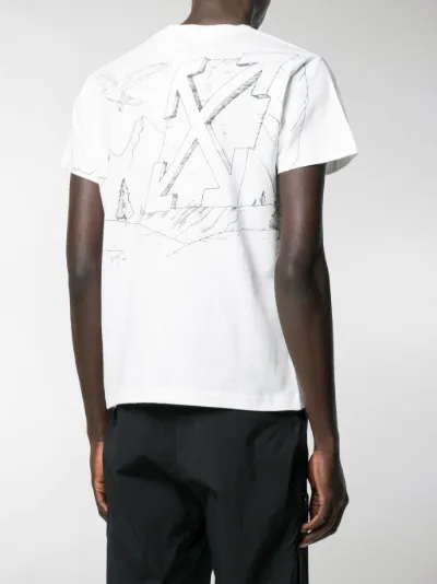 off white diagonal shirt