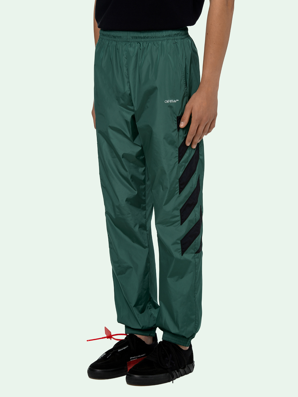 3 stripes high waist track pants