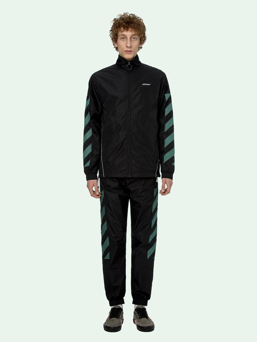 DIAGONALS NYLON JACKET secondary image