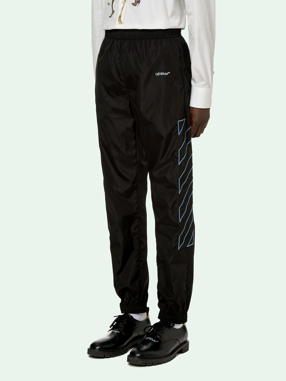 DIAGONALS NYLON TRACK PANTS - Off-White⢠Official Site