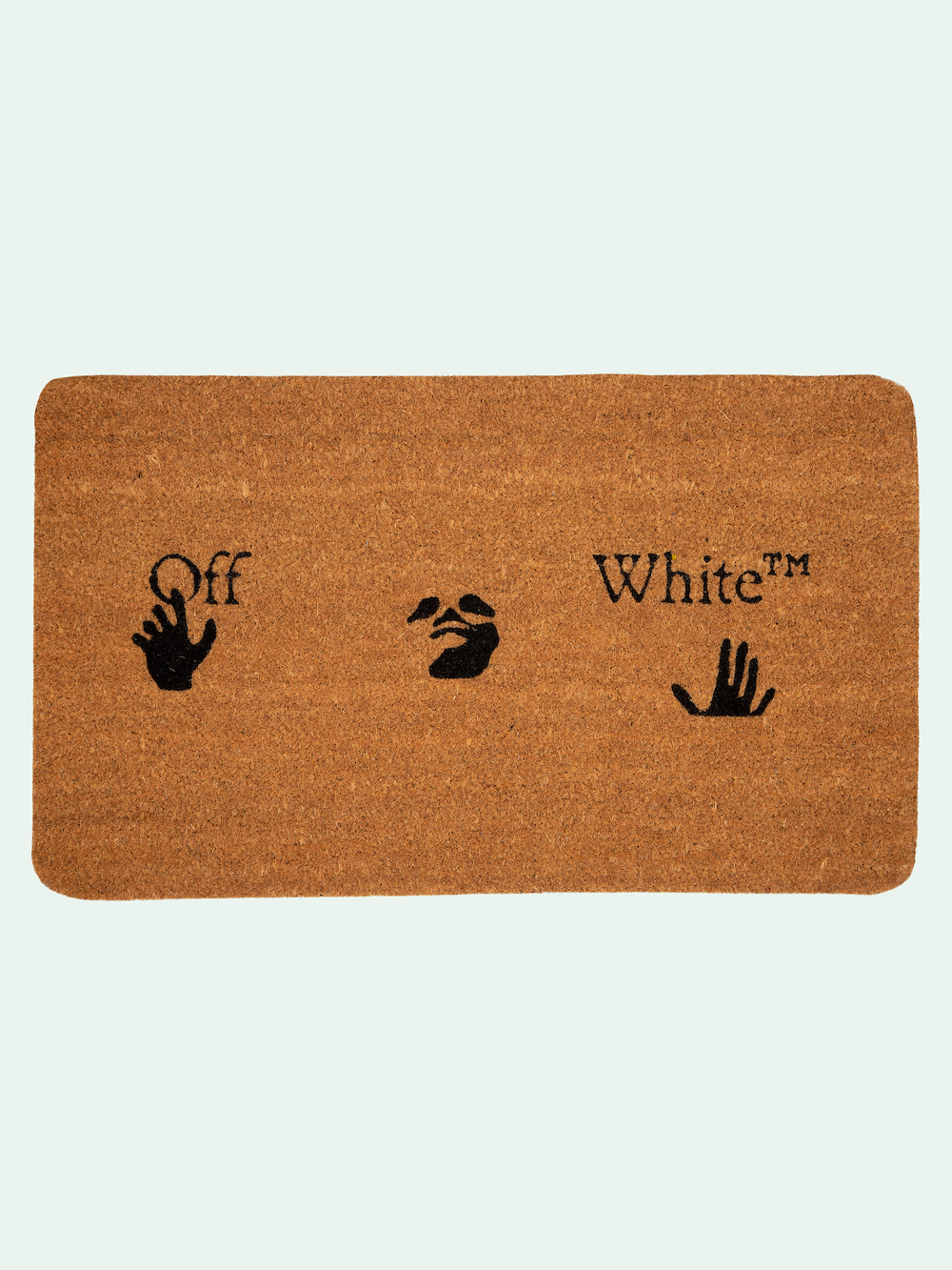 DOORMAT WITH LOGO OffWhite™ Official Site