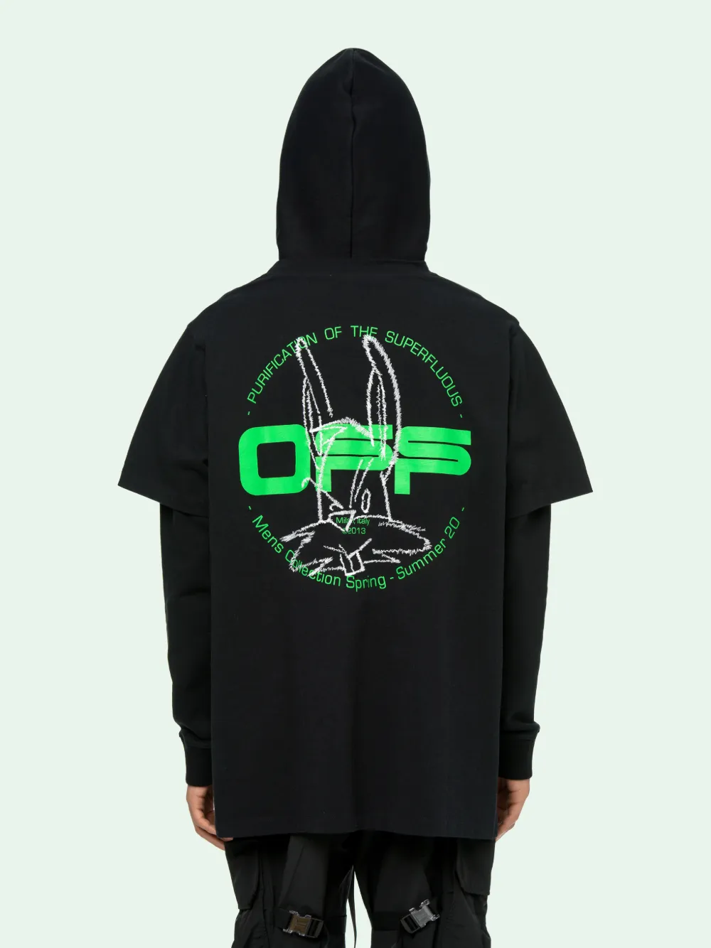 Off white harry the bunny hoodie Outlet