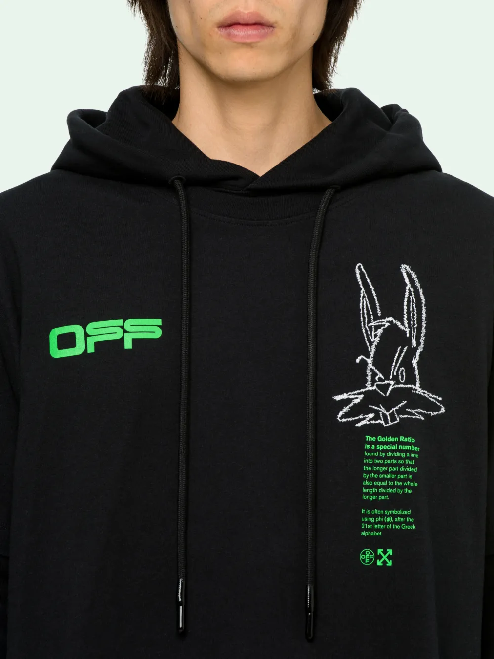 Off white harry the bunny hoodie Outlet